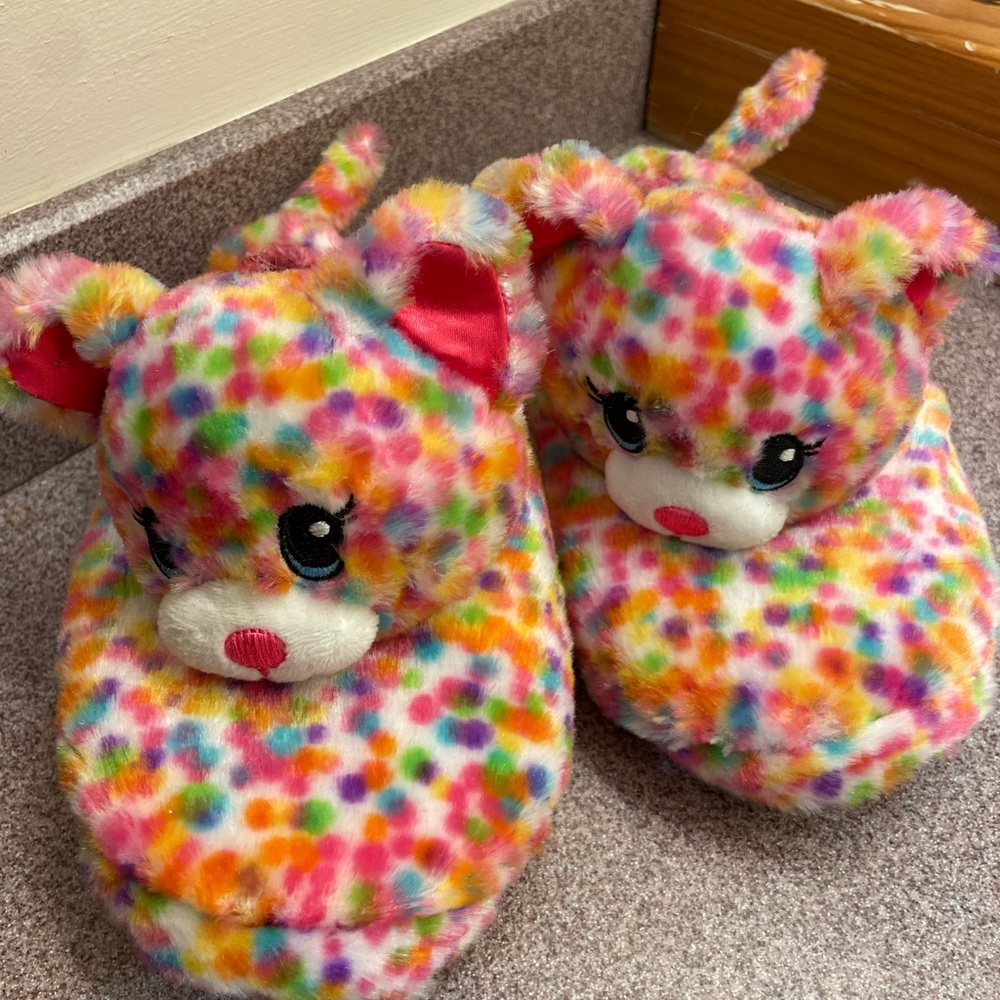 Build-A-Bear Plush Slippers